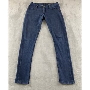 Papaya Womens Dark Wash Low Rise Skinny Denim Jeans Size 7 HK388-E